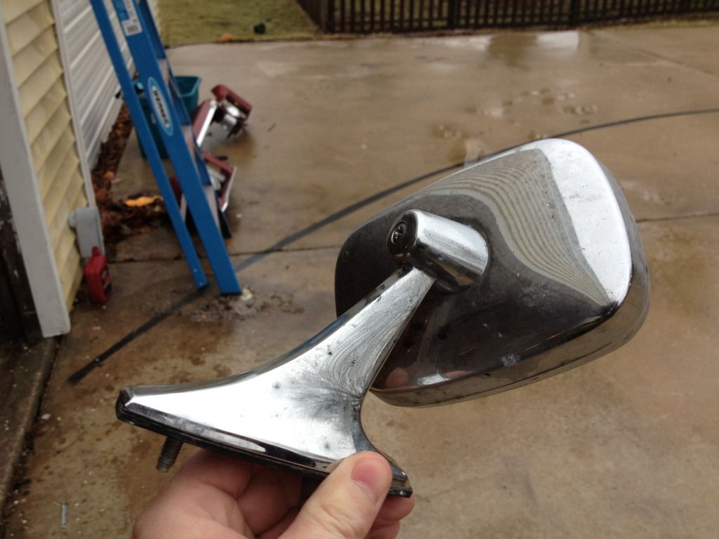 197276 Caprice/Impala Driver side mirror, 74 Caprice Header Panel, Dash