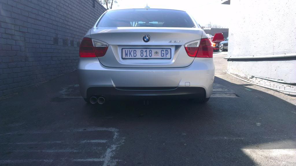 A little exhaust tip mod today at Powerflow. BMWFanatics