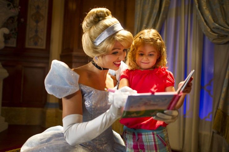 Fotos con las princesas de Disney