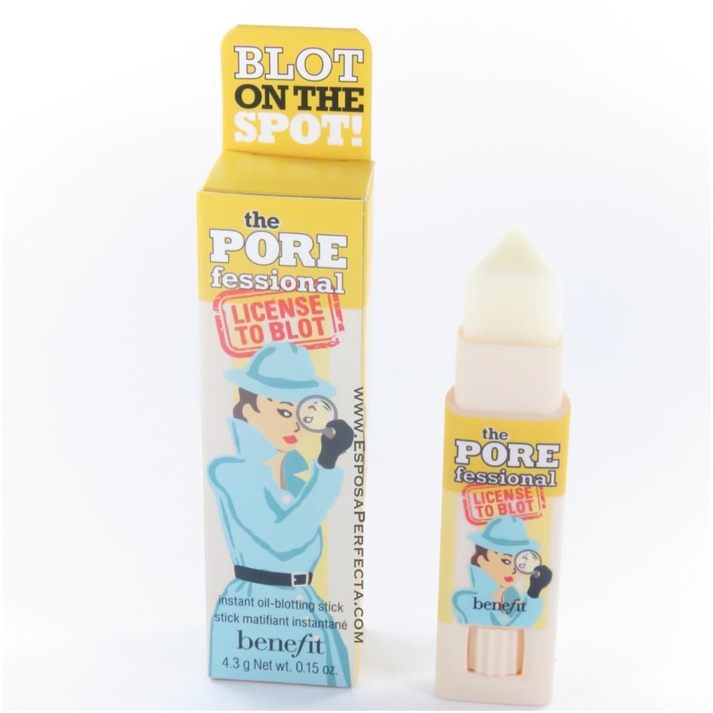 The porefessional license to blot