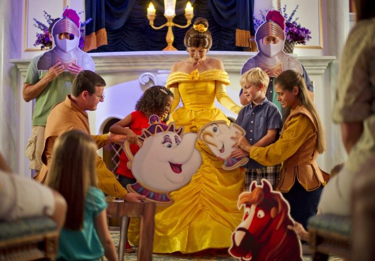 La Bella y la Bestia en Walt disney World