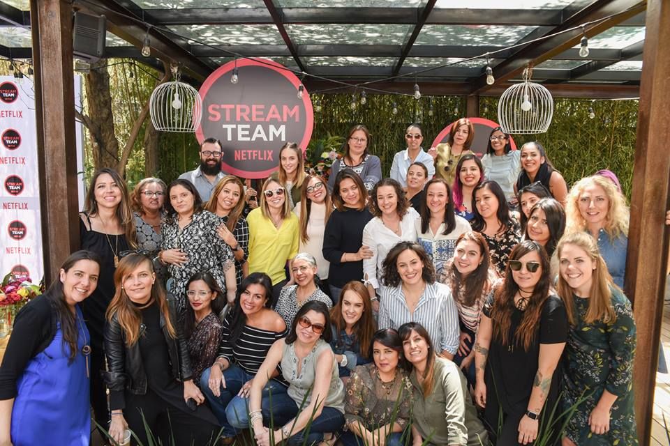 Tercer aniversario Netflix Stream Team México