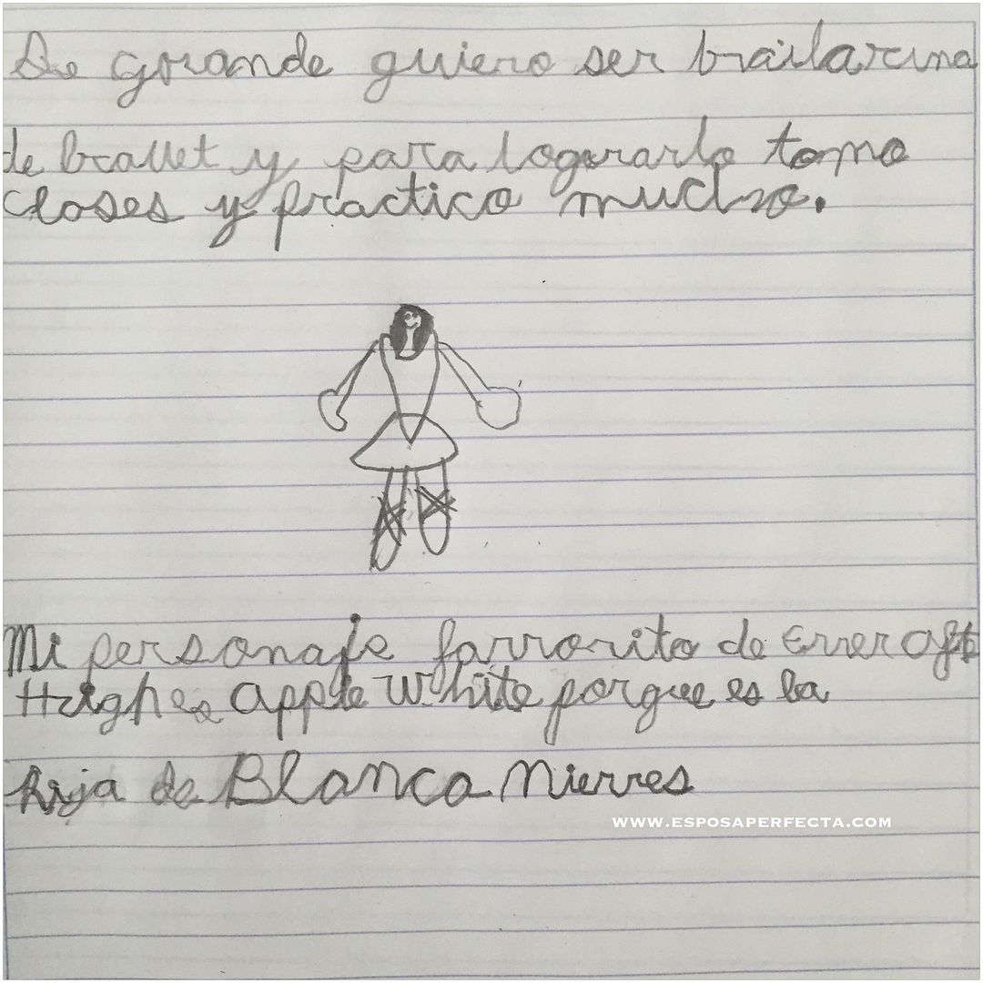 Lo que quiero ser de grande y cómo pienso lograrlo