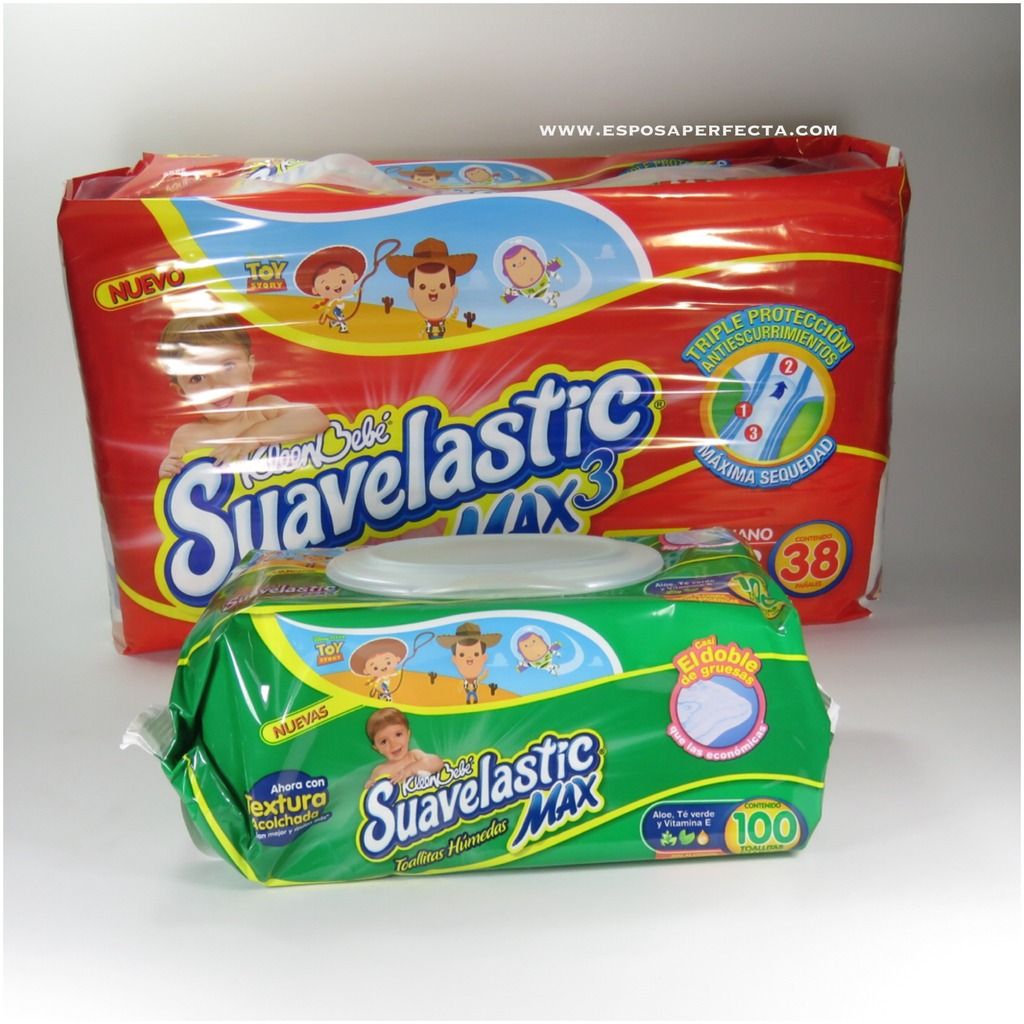 Toallitas húmedas suavelastic max