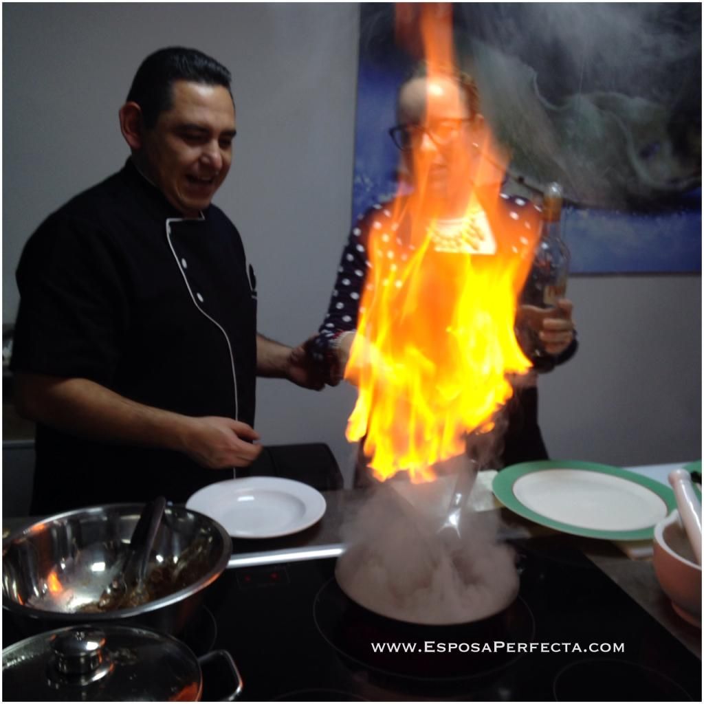 Clase de cocina en Menjant