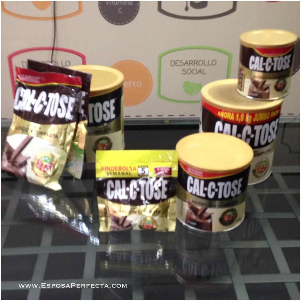Cal-c-tose es el toque nutritivo
