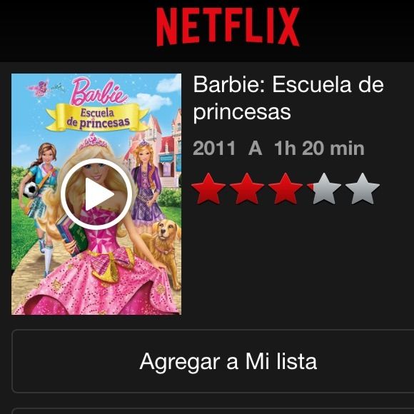 Barbie escuela de princesas