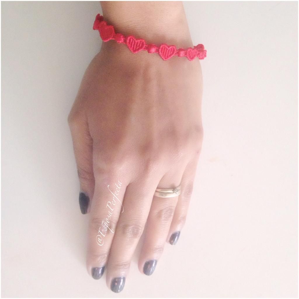Mi brazalete cruciani rojo