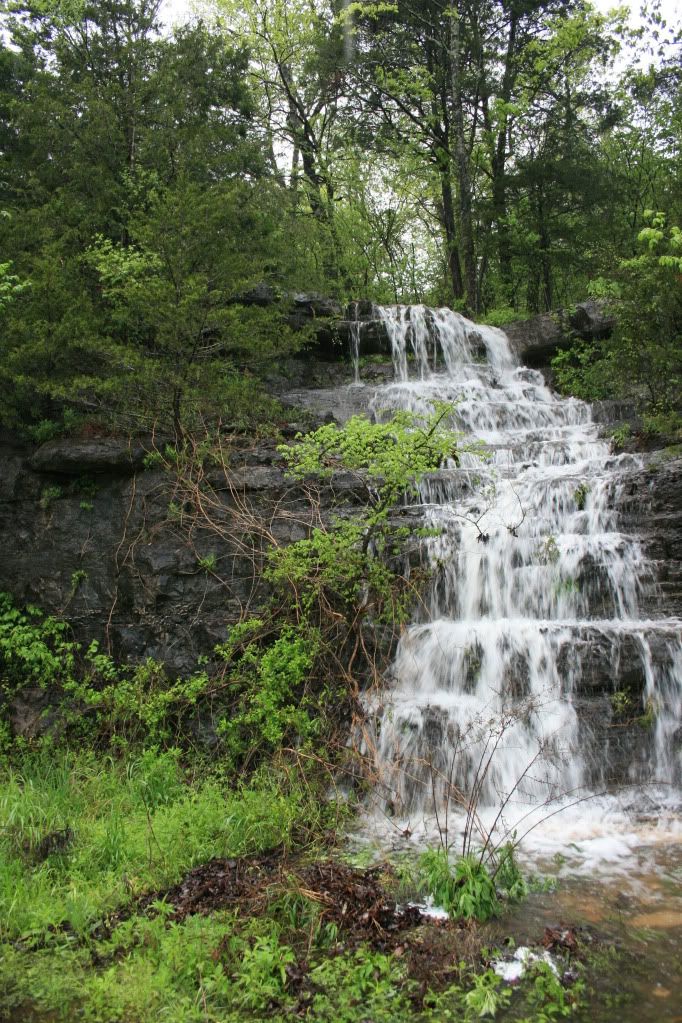 Waterfalls dot Eureka Springs, Arkansas