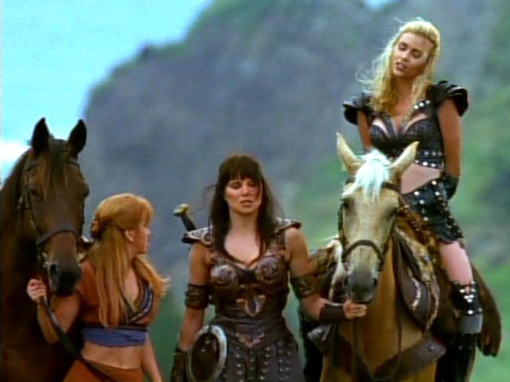 Xena captures Callisto.