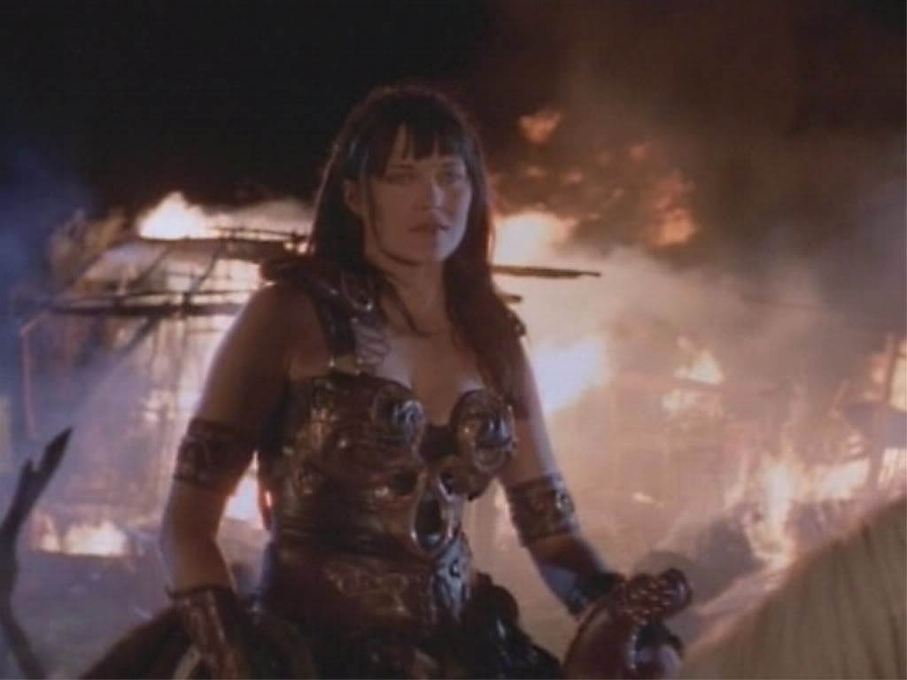 Xena remembers her evil past.
