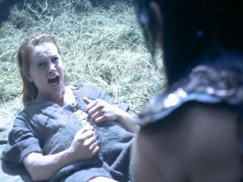 Gabrielle goes into labor.