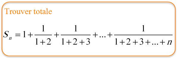 Calcul D Une Somme