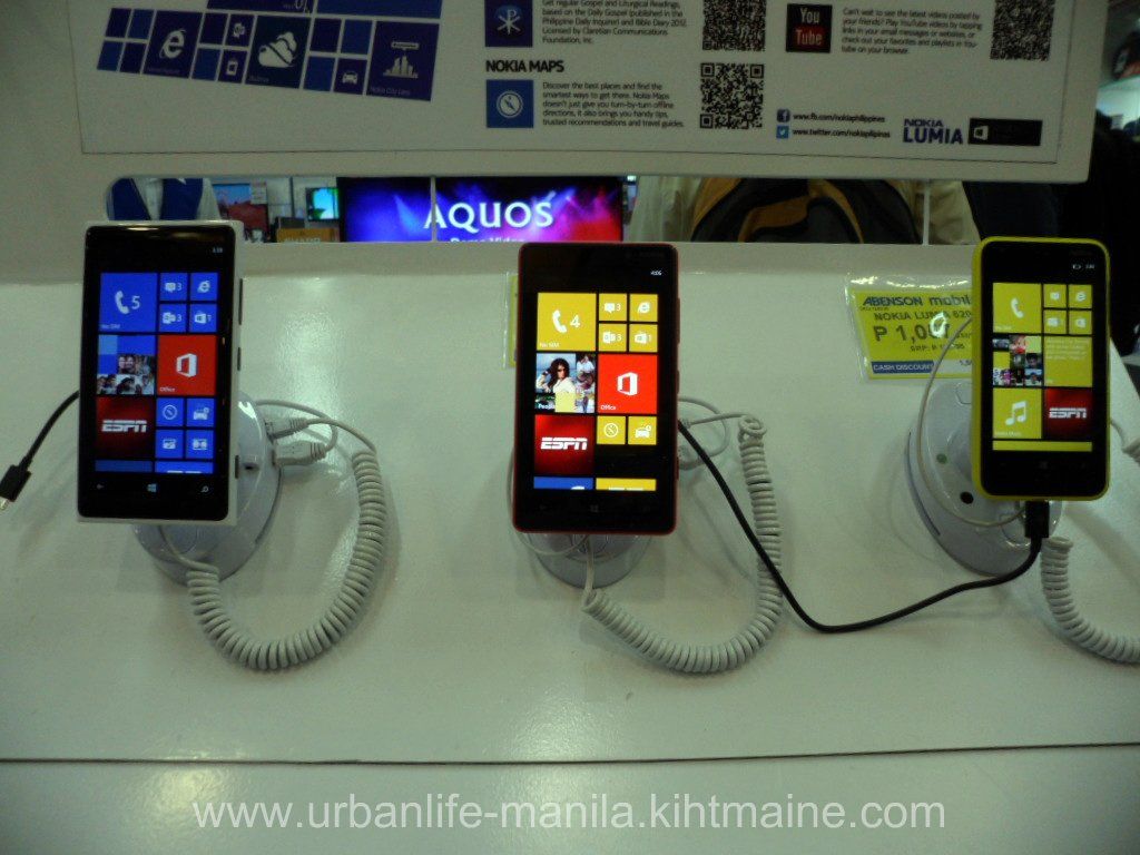 Nokia Lumia at Abenson; Please - www.urbanlife-manila.kihtmaine.com