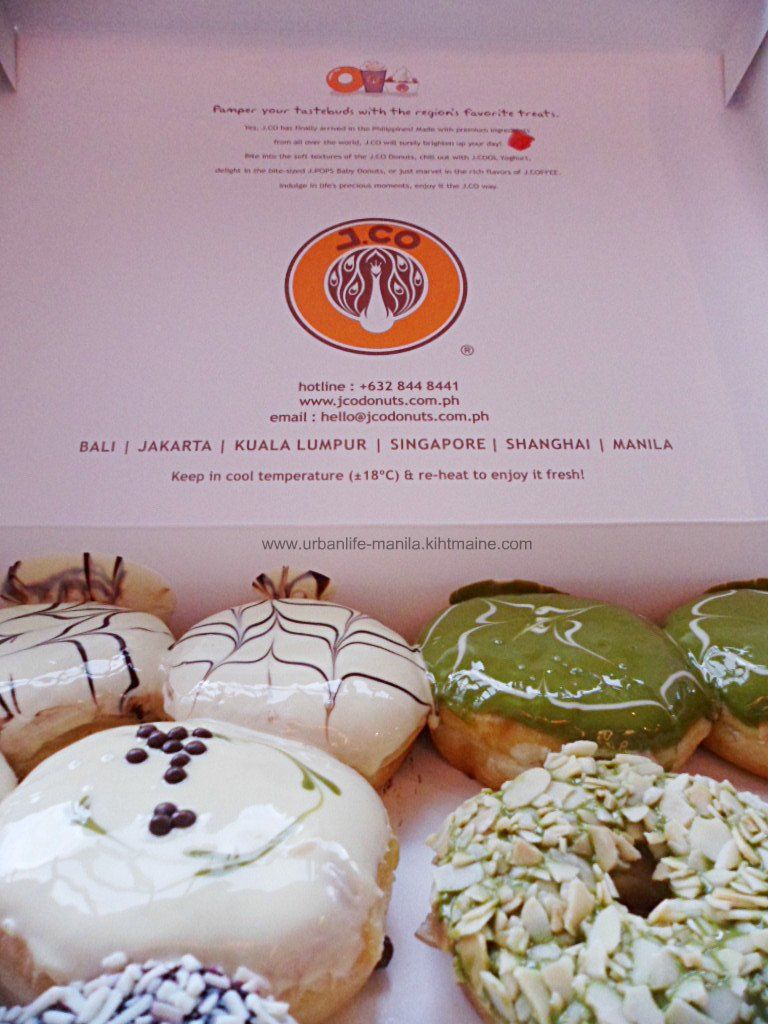 J.Co Donuts & Coffee - A new hit in Manila; Please visit www.urbanlife-manila.kihtmaine.com