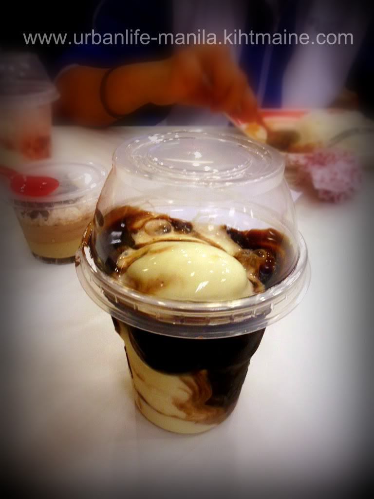 Jollibee's Chocolate and Strawberry Sundae and Streetwise Spoonful