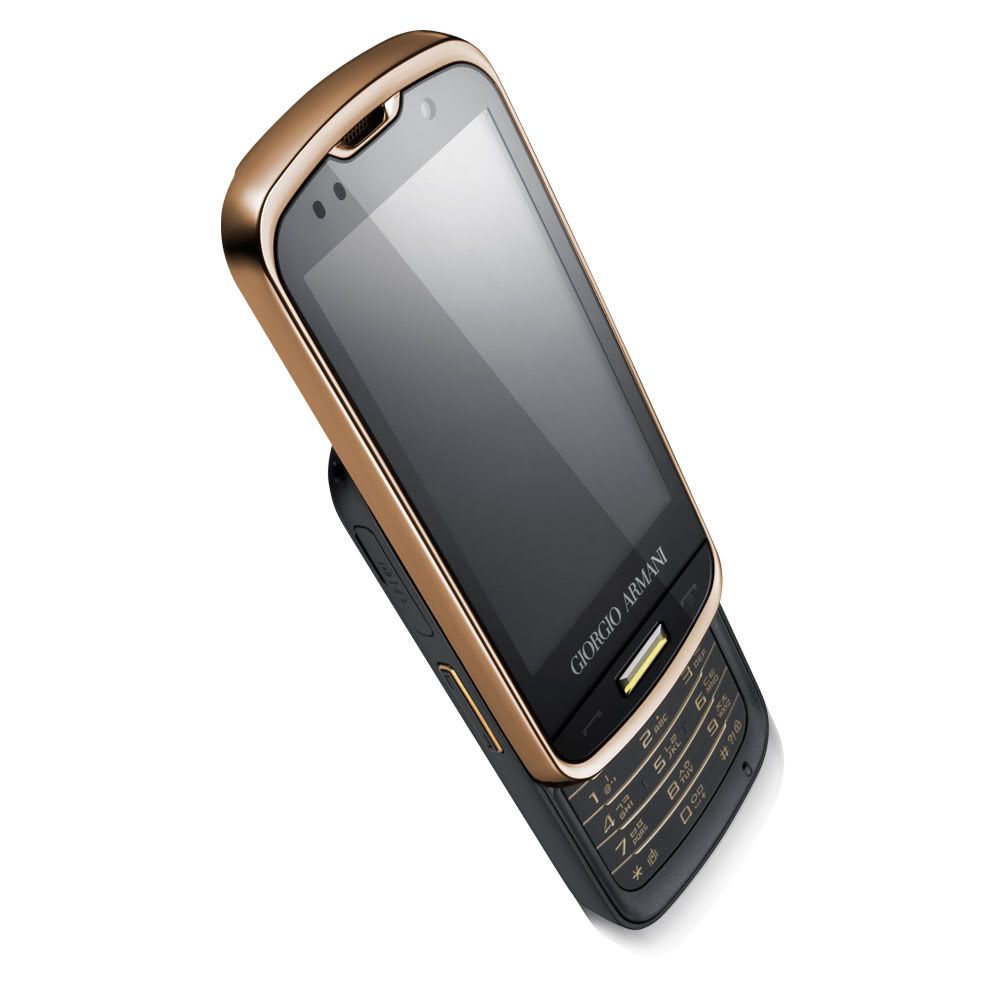 Samsung Giorgio Armani SPH-W8200 Phone: Officially Released, Please visit - www.kihtmaine.com