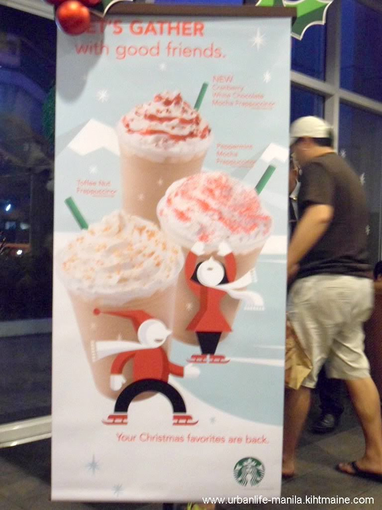 Starbucks Frappuccino: Cranberry White Chocolate Mocha | Toffee Nut | Peppermint Mocha