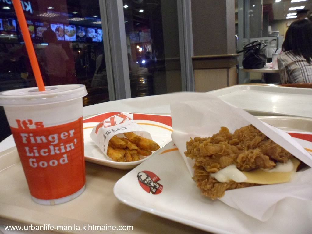 KFC Zinger Double Down Sandwich: Another monster meal