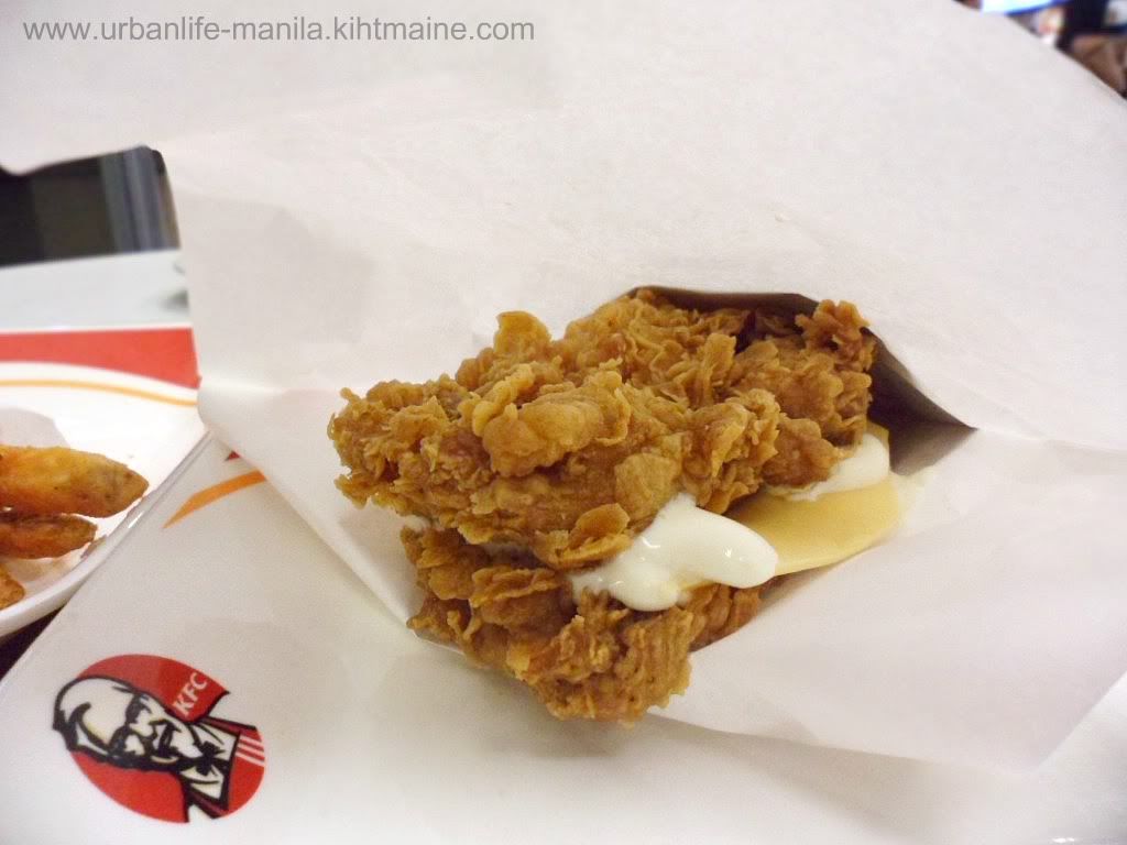 KFC Zinger Double Down Sandwich: Another monster meal