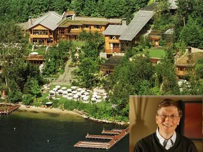 Berkunjung Ke rumah Bill Gates sang bilyuner