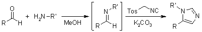 [Immagine: van-leusen-imidazole-synthesis-2.gif]
