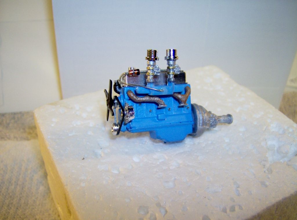 1951chevroletfleetlinecustommodelengine1