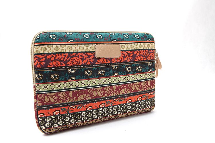 Bohemian Style Canvas 13 13 3 Pc Laptop Case Cover Notebook Sleeve