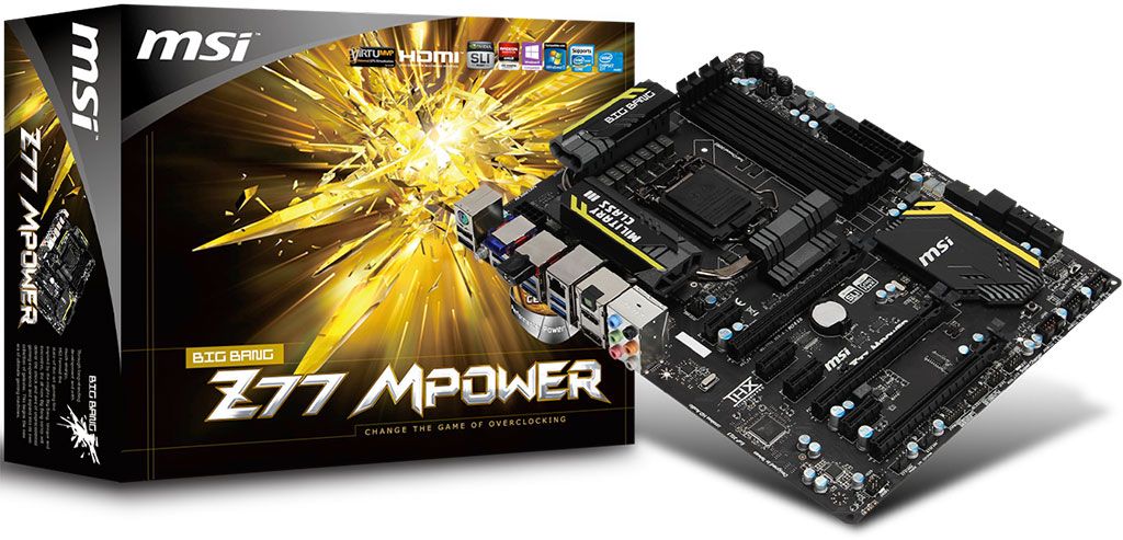Hàng hot cho Game thủ & OCer - MSI Z77 BIGBANG MPOWER - 1