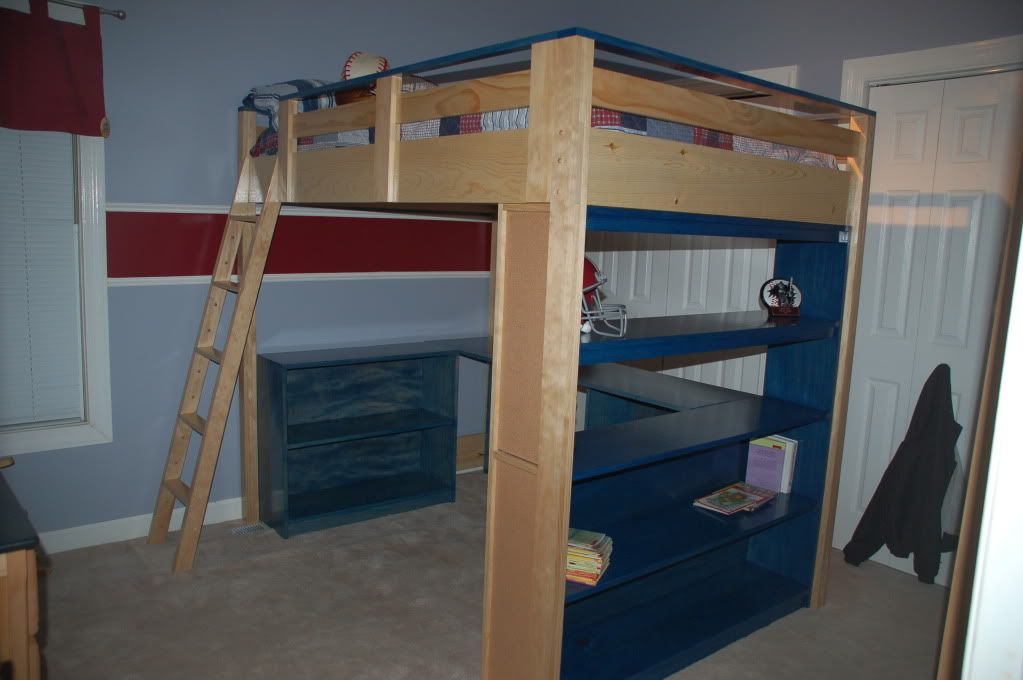 Ana White | Build a How to Build a Loft Bed | Free and Easy DIY ...
