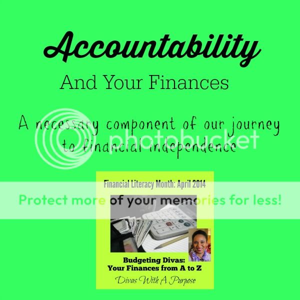 Financial Literacy Month: Accountability and Your Finances