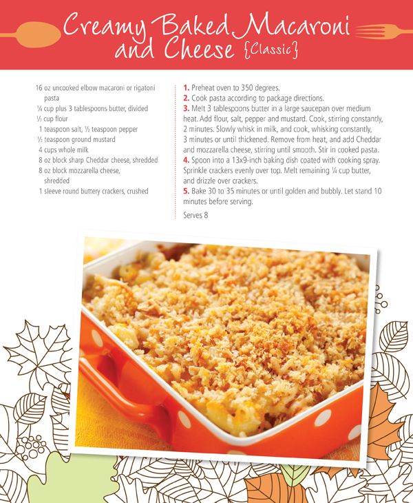 eMeals: Classic Baked Macaroni and Cheese #spon