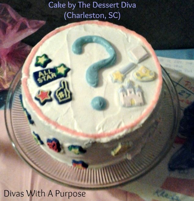 Gender Reveal Cake