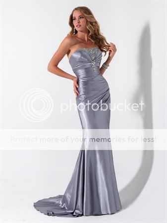 Elegant New bridal wedding Evening dress/formal/pr​om gown Size2 26 