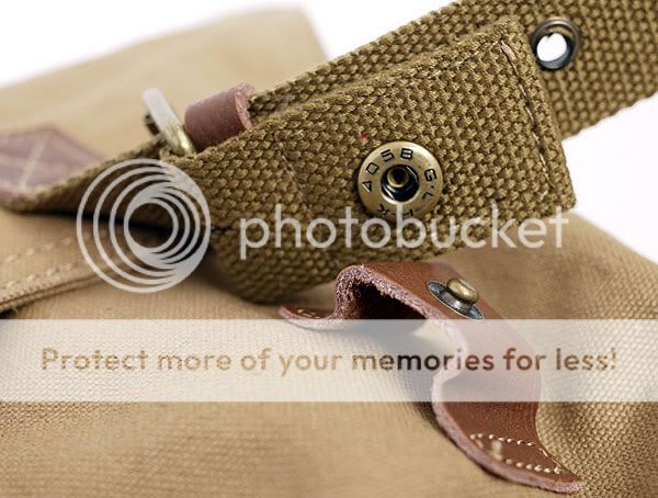 Vintage Canvas DSLR SLR Camera Bag Casual Shoulder Bag  