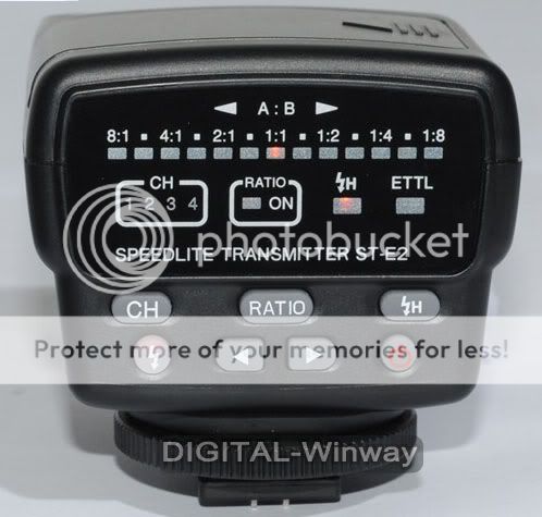 ST E2 Speedlite Transmitter for Canon 580EX II 430EX II  