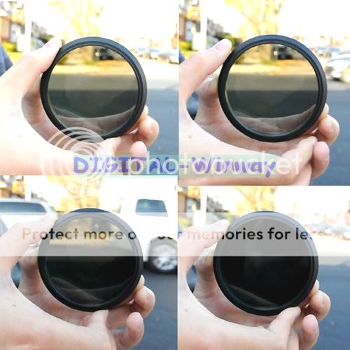 82mm fader ND filter adjustable variable ND2 to ND400  