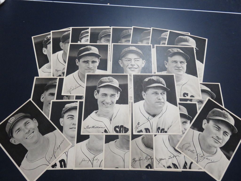 1940s Boston Red Sox Photo Pack Cards 2 lots of 28 Ted Williams ...