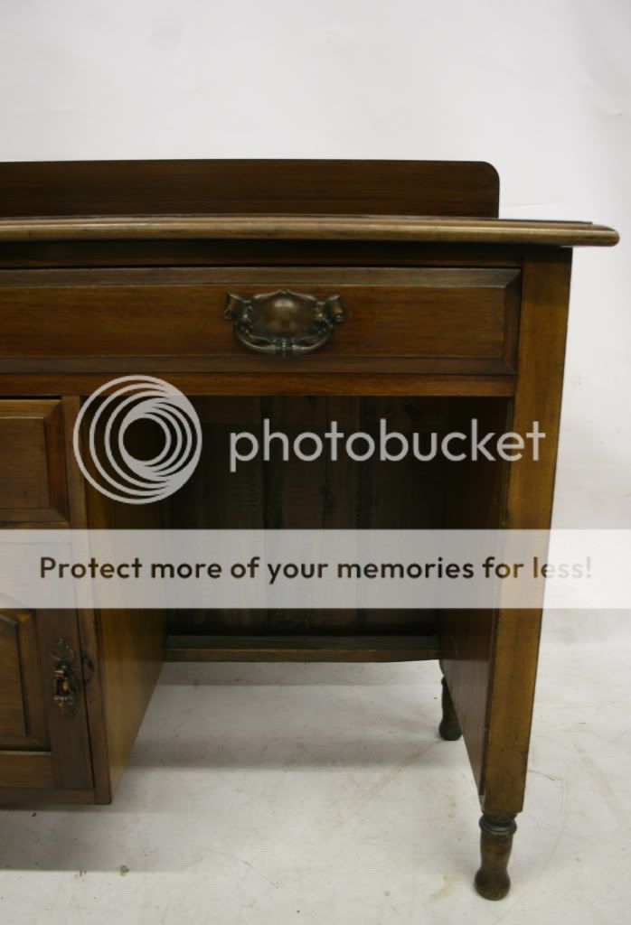 ANTIQUE DRESSING TABLE DESK WASH STAND VICTORIAN MAHOGANY  